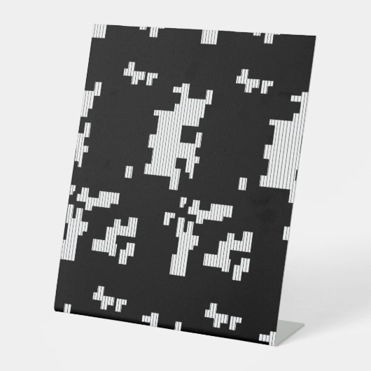 Sprache, stürmisches Schild der Wüste (Vorderseite)