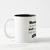 Sprache-Tasse Hillary Clinton Zweifarbige Tasse (Links)