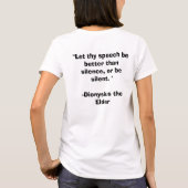 Sprache-Team T-Shirt (Rückseite)