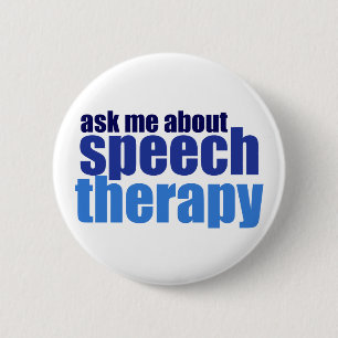 Sprache-Therapeut Button