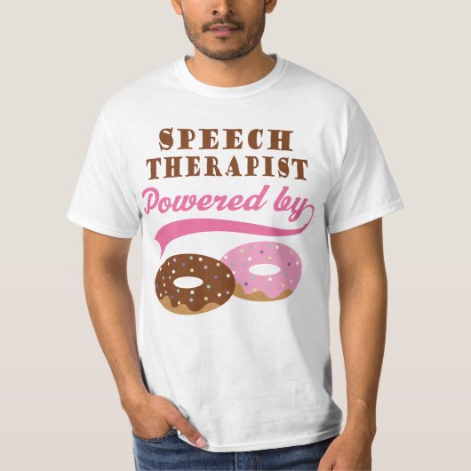 Sprache-Therapeut-lustiges Geschenk T-Shirt (Vorderseite)