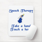 Sprache-Therapeut-Mausunterlage Mousepad (Mit Mouse)