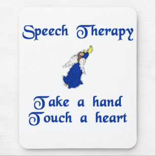 Sprache-Therapeut-Mausunterlage Mousepad