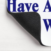 Sprache-Therapeut-Mausunterlage Mousepad (Ecke)