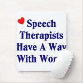 Sprache-Therapeut-Mausunterlage Mousepad (Mit Mouse)