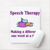 Sprache-Therapeut-Mausunterlage Mousepad (Mit Mouse)