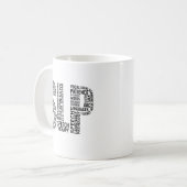 Sprache-Therapeut SLP Kaffeetasse (Vorderseite Links)