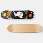 Sprache von Blumen Skateboard (Horizontal)