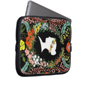 Sprache von Blumenlaptop 10" Fall Laptopschutzhülle (Vorne Rechts)