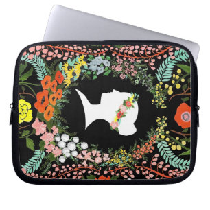 Sprache von Blumenlaptop 10" Fall Laptopschutzhülle
