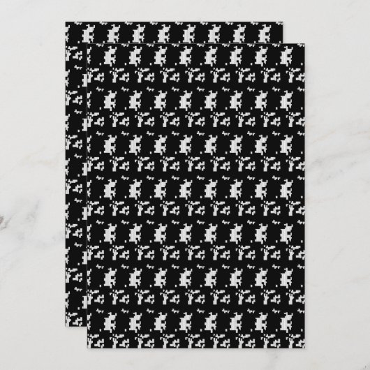 Sprache, Wüstensturm Einladung (Vorne/Hinten)