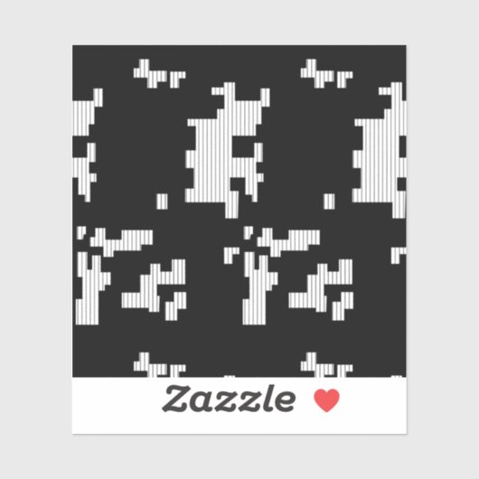 Sprache, Wüstensturm, kundenspezifisch geschnitten Aufkleber (Blatt)