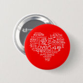 Sprachen des Herzens der Liebe Button (Vorne & Hinten)