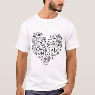 Sprachen des Liebe-Herzens T-Shirt