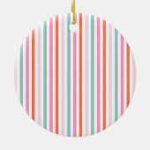 Sprachen Frohe Weihnachten Keramik Ornament (Hinten)