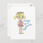 SPRACHEN POSTKARTE (Vorne/Hinten)