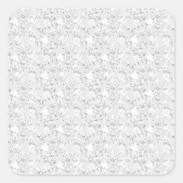 Sprachendesign 3 quadratischer aufkleber