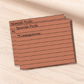 Sprachenlernen & Grammar Flashcard Stationierung