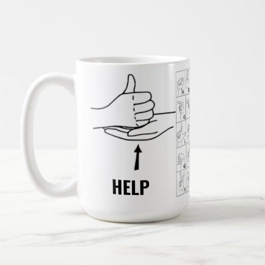 SPRACHENTasse Kaffeetasse (Links)