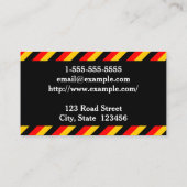 Sprachexperte Visitenkarte (Rückseite)