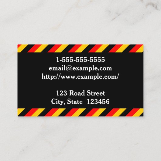 Sprachexperte Visitenkarte (Rückseite)