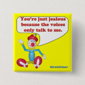 Sprachgespräch zu mir Knopf Button (Vorderseite)