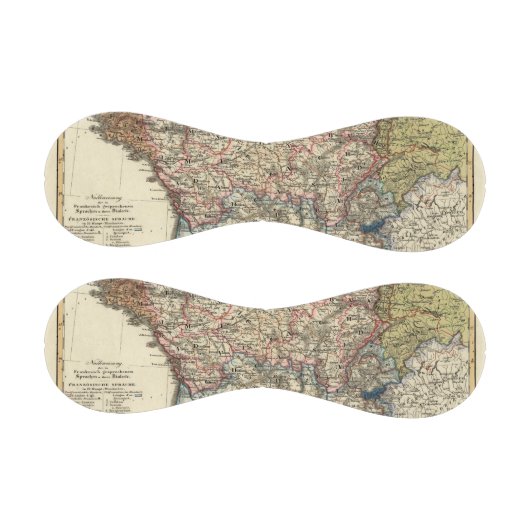 Sprachkarte Frankreichs Baseball (Paneele)