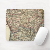 Sprachkarte Frankreichs Mousepad (Mit Mouse)
