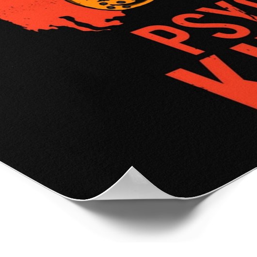 SPRACHKOPF PSYCHO KILLER POSTER (Ecke)