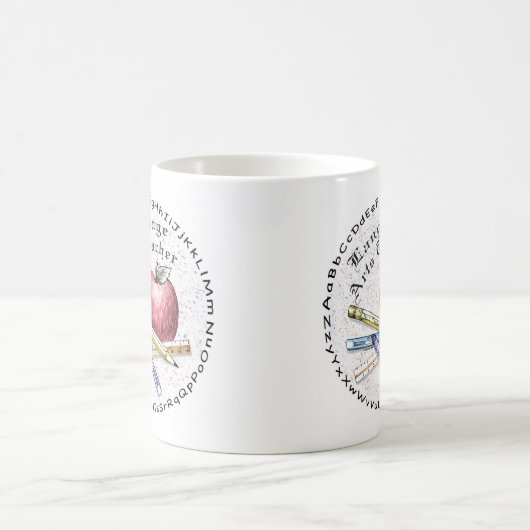 Sprachkünstlerin Kaffeetasse (Mittel)