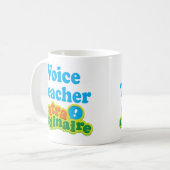 Sprachlehrer-Extraordinaire Geschenk-Idee Kaffeetasse (Vorderseite Links)