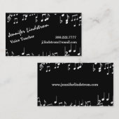 SPRACHlehrer Visitenkarte-Schablone Visitenkarte (Vorne/Hinten)