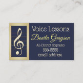 Sprachlektionen Visitenkarte (Vorderseite)