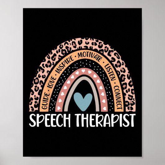 Sprachpathologe 100. Schultag Poster (Vorne)