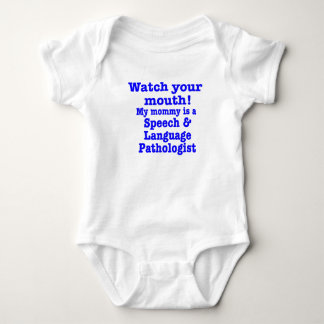 Sprachpathologe Baby Strampler