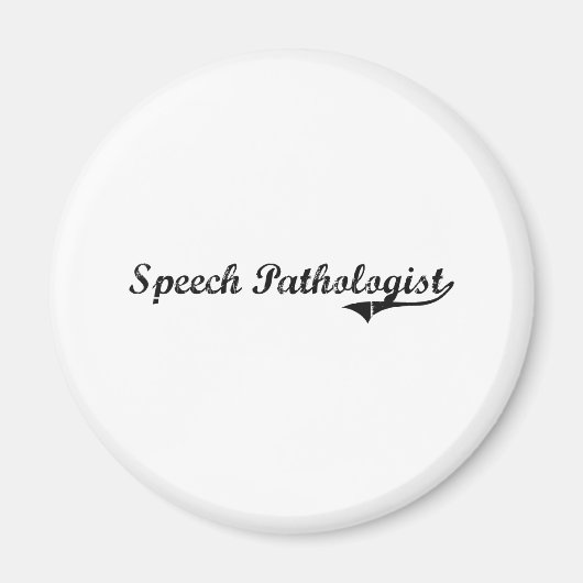 Sprachpathologe Beruflich Job Magnet (Vorne)