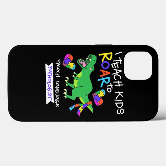 Sprachpathologe Dinosaur TRex Roar II Case-Mate iPhone Hülle (Rückseite (Horizontal))