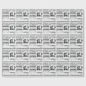 Sprachpathologe Geschenkpapier (Flach)