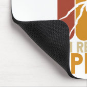 Sprachpathologe Ghost Halloween Mousepad (Ecke)