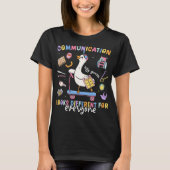 Sprachpathologe Goose Lover T-Shirt (Vorderseite)