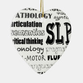 Sprachpathologe Keramikornament (Rechts)