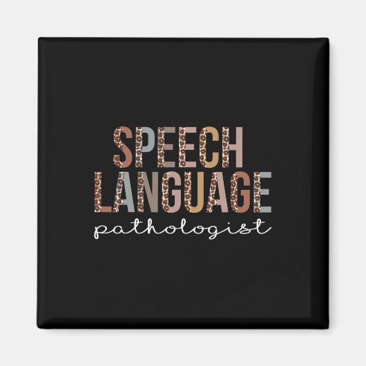 Sprachpathologe Leopard Apprecision F Magnet (Vorne)