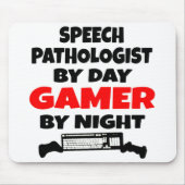 Sprachpathologe Lieben spielen Videospiele Mousepad (Vorne)