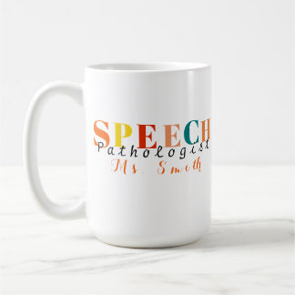 Sprachpathologe Multicolor Sprachlehrer Kaffeetasse
