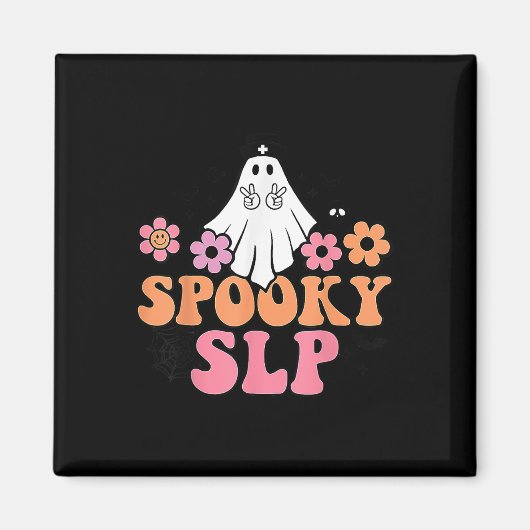 Sprachpathologe Niedlich Ghost Magnet (Vorne)