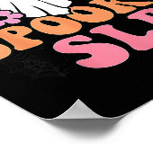 Sprachpathologe Niedlich Ghost Poster (Ecke)