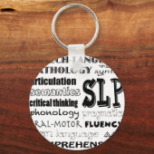 Sprachpathologe Schlüsselanhänger (Vorderseite)