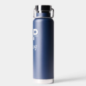 Sprachpathologe SLP Custom Trinkflasche (Rückseite)