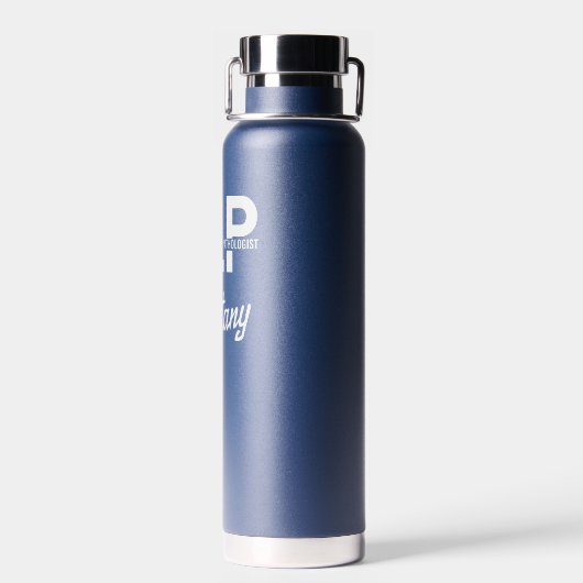 Sprachpathologe SLP Custom Trinkflasche (Rückseite)