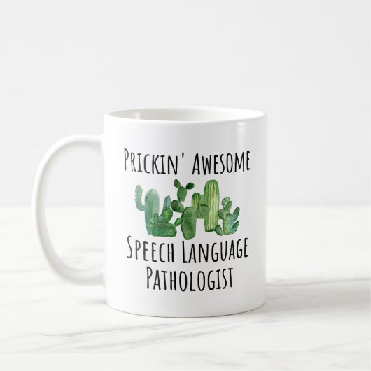 Sprachpathologe SLP-Geschenk Kaffee-Tasse Kaffeetasse (Links)